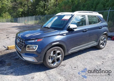 2020 Hyundai Venue Denim из США, поврежденный, VIN KMHRC8A34LU026907